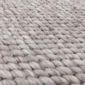 Asiatic Charcoal Zander Hand-Woven Wool-Blend Rug