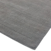 Asiatic Grey York Hand-Woven Wool Rug