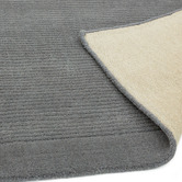 Asiatic Grey York Hand-Woven Wool Rug