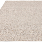 Asiatic Oyster Zander Hand-Woven Wool-Blend Rug