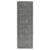 Asiatic Grey York Hand-Woven Wool Runner