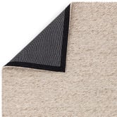 Asiatic Oyster Zander Hand-Woven Wool-Blend Rug