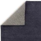 Asiatic Navy York Hand-Woven Wool Rug