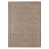 Asiatic Taupe York Hand-Woven Wool Rug