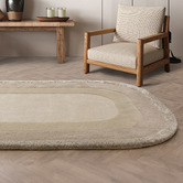 Asiatic Calico Halo Hand-Tufted Wool &amp; Viscose Oval Rug
