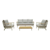 Warwilla Living 5 Seater Arosa Outdoor Lounge Set