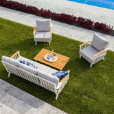 Warwilla Living 5 Seater Arosa Outdoor Lounge Set