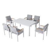 Warwilla Living 6 Seater Prosca Outdoor Dining Set