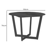 Warwilla Living Verona Round Outdoor Dining Table