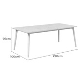 Warwilla Living Isla Outdoor Dining Table