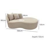 Armidale Design Cordelia 2.5 Seater Sofa