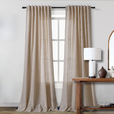 Drapes &amp; Co Palmo Light Filtering Single Panel Curtain