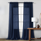 Drapes &amp; Co Palmo Light Filtering Single Panel Curtain