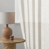 Drapes &amp; Co Palmo Light Filtering Single Panel Curtain