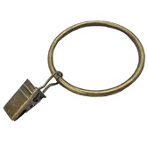 Drapes &amp; Co Innov Drape Steel Curtain Rings with Clip
