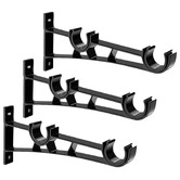 Drapes &amp; Co Innov Drape Steel Double Brackets