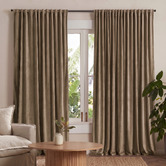 Drapes &amp; Co Eton Room Darkening Multi Header Single Panel Curtain