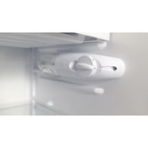 Linarie Appliances Linarie Huez 91Ltr Black Glass Mini Fridge with Built-in Freezer Compartment