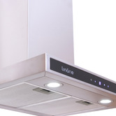 Linarie Appliances Linarie Narbonne 60cm Stainless Steel Canopy Rangehood