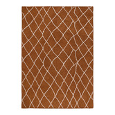 Double Brown Joy Machine Washable Rug
