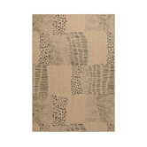 Double Quilt Machine Washable Indoor/Outdoor Rug