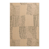 Double Quilt Machine Washable Indoor/Outdoor Rug