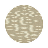 Double Resonant Machine Washable Round Rug