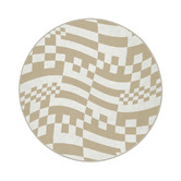 Double Win Machine Washable Round Rug