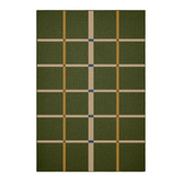 Double Olive Lucid Machine Washable Rug