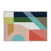 Double Watermelon View Machine Washable Rug