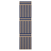 Double Royal Blue Plinth Machine Washable Runner