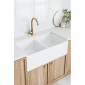 Adana Fireclay Blake 838mm Farmhouse Pantry Package