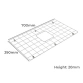 Adana Fireclay Blake 700mm Stainless Steel Sink Grid