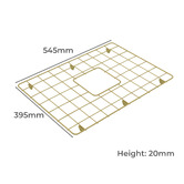 Adana Fireclay Blake 545mm Stainless Steel Sink Grid
