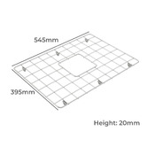 Adana Fireclay Blake 545mm Stainless Steel Sink Grid