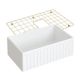 Adana Fireclay Blake 762mm Farmhouse Pantry Package