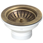 Adana Fireclay Blake 90mm Long Bolt Sink Basket Waste