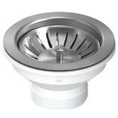 Adana Fireclay Blake 90mm Long Bolt Sink Basket Waste