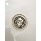 Adana Fireclay Blake 90mm Long Bolt Sink Basket Waste