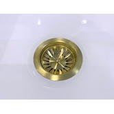 Adana Fireclay Blake 90mm Long Bolt Sink Basket Waste