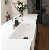 Adana Fireclay Blake 90mm Long Bolt Sink Basket Waste