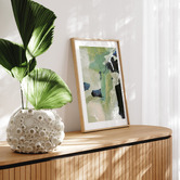 Darling Art Green No. II Framed Paper Print Wall Art