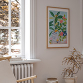 Darling Art Chinoiserie Reimagined Framed Paper Print Wall Art