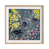 Darling Art Bush Tucker &amp; Medicines Framed Paper Print Wall Art