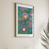 Darling Art Bain Framed Paper Print Wall Art