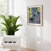 Darling Art Bush Tucker &amp; Medicines Framed Paper Print Wall Art