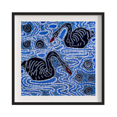 Darling Art Maali on The Derbal Yerrrigan Framed Paper Print Wall Art