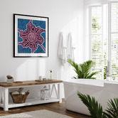 Darling Art Yorgas Yarning Framed Paper Print Wall Art