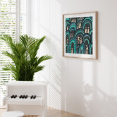 Darling Art Humpies Framed Paper Print Wall Art