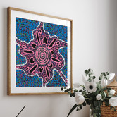 Darling Art Yorgas Yarning Framed Paper Print Wall Art